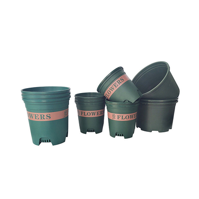 сад 2gallon вокруг пластиковой емкости цветочных горшков 22cm высокой более большой
