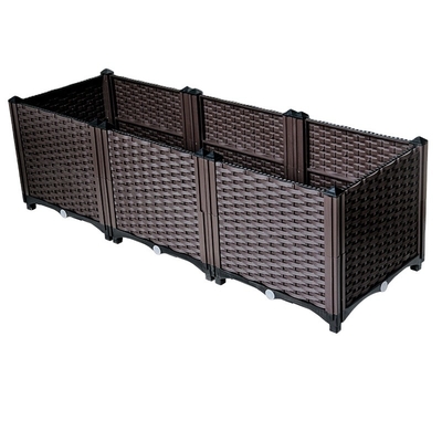 плантатор коробки цветка длины 120cm пластиковый