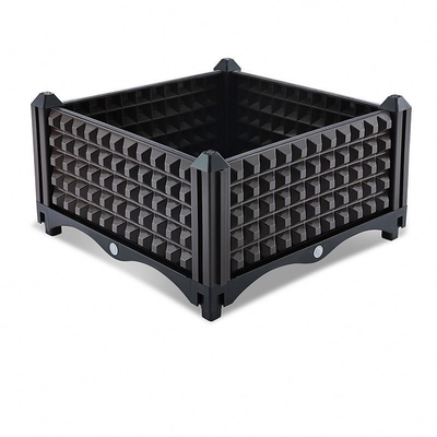 Плантатор расти овоща на открытом воздухе пластиковый поднятый кладет Stackable 45*75*90cm в коробку