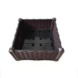 Hot sale nursery pots plastic Raised Garden Bed plastic Plant Container Box Plastic Flower Vegetable Planter Box